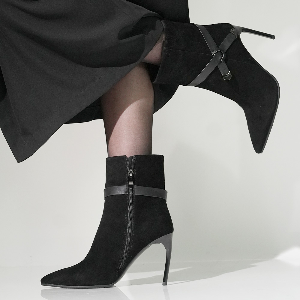 BOTINE ELEGANTE FIORE FINO
