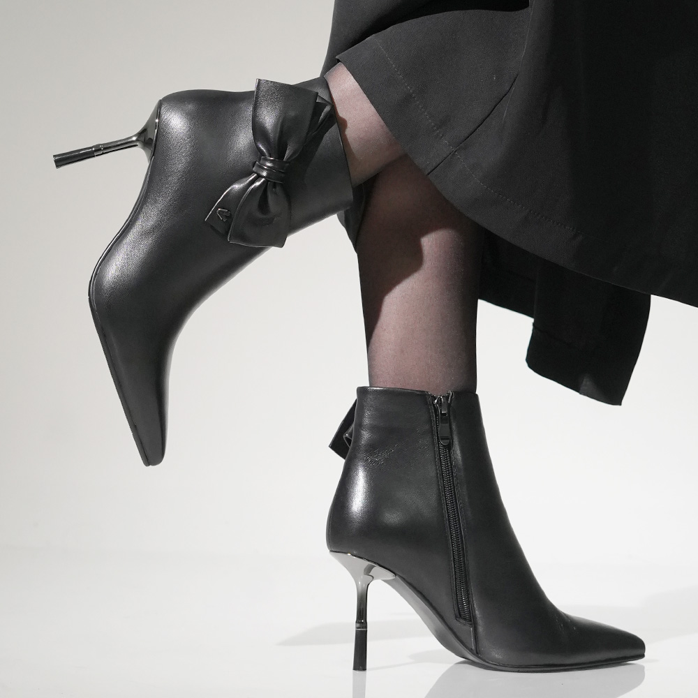 BOTINE ELEGANTE FIORE FINO