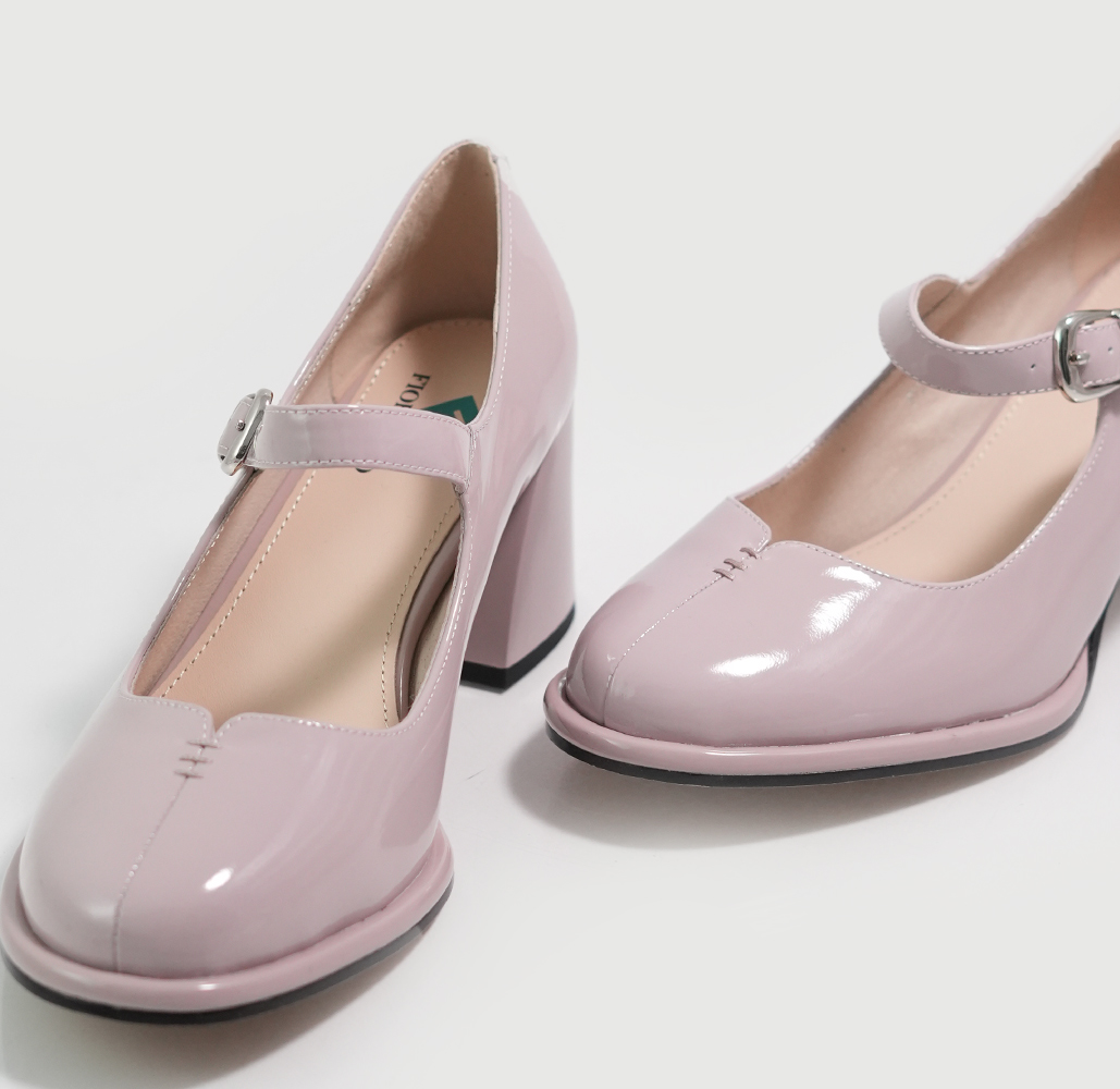 PANTOFI MARY JANE FIORE FINO