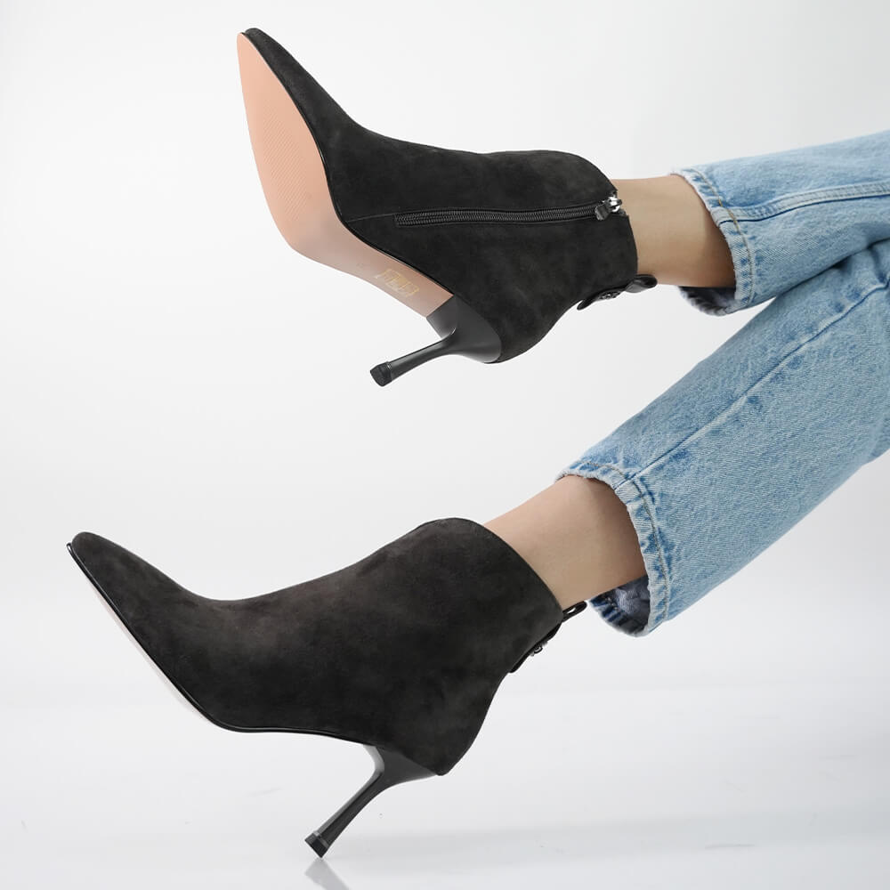 BOTINE ELEGANTE FIORE FINO