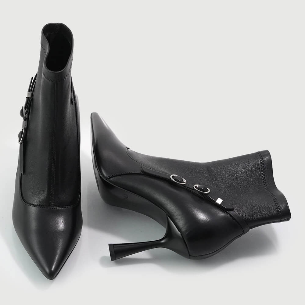 Botine Scado cu  stretch