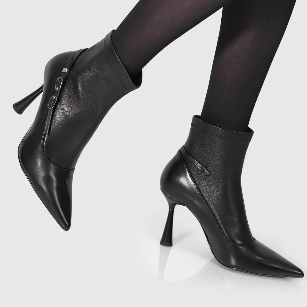 Botine Scado cu  stretch
