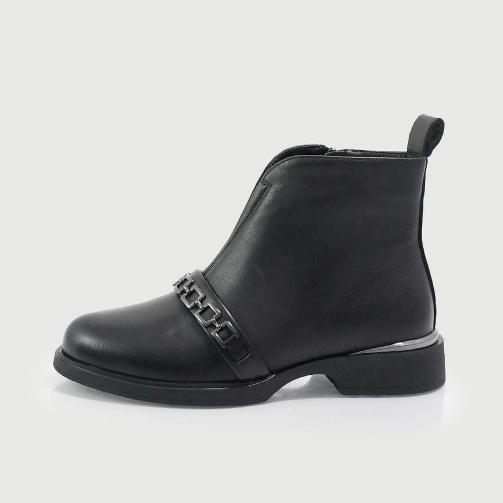 GHETE CASUAL CU ACCESORIU METALIC