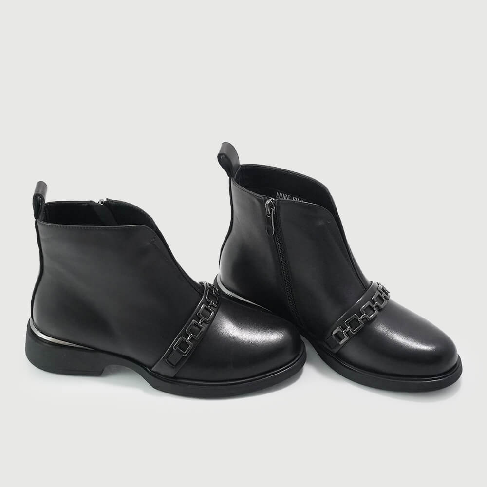 GHETE CASUAL CU ACCESORIU METALIC
