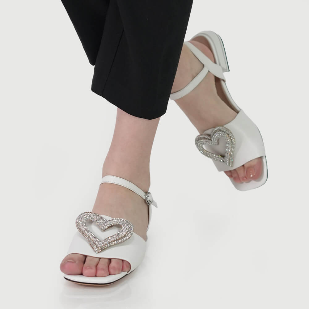 SANDALE CASUAL FIORE FINO