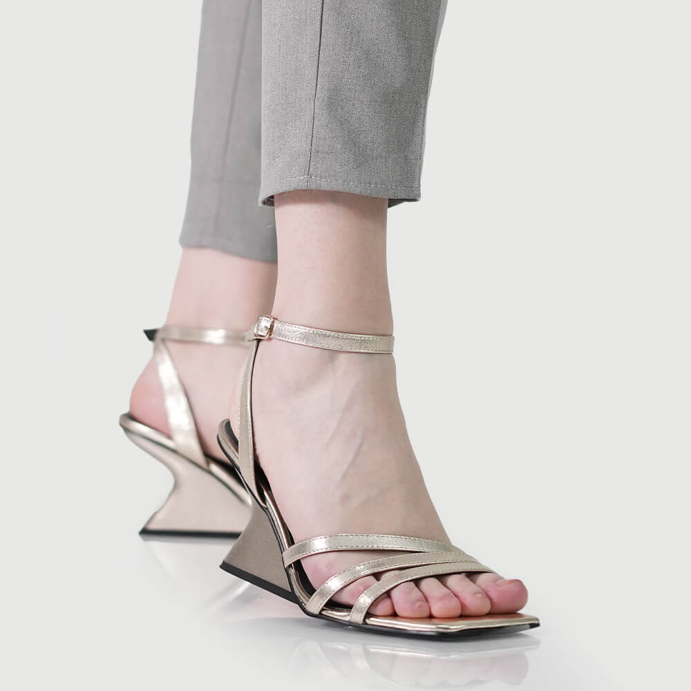 SANDALE ELEGANTE FIORE FINO